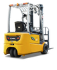 3-х опорные электропогрузчики от 0.8 до 2 тонн